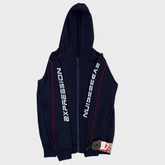 Buzo Fama Boys azul oscuro con cierre para niño