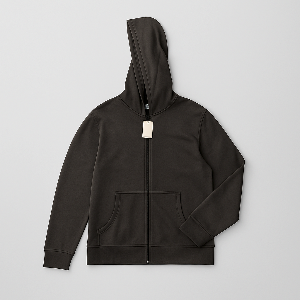 Buzo Berack negro con cierre para hombre