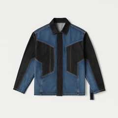 Chaqueta denim People con cierre para hombre