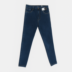 Jean Denim col azul oscuro para mujer