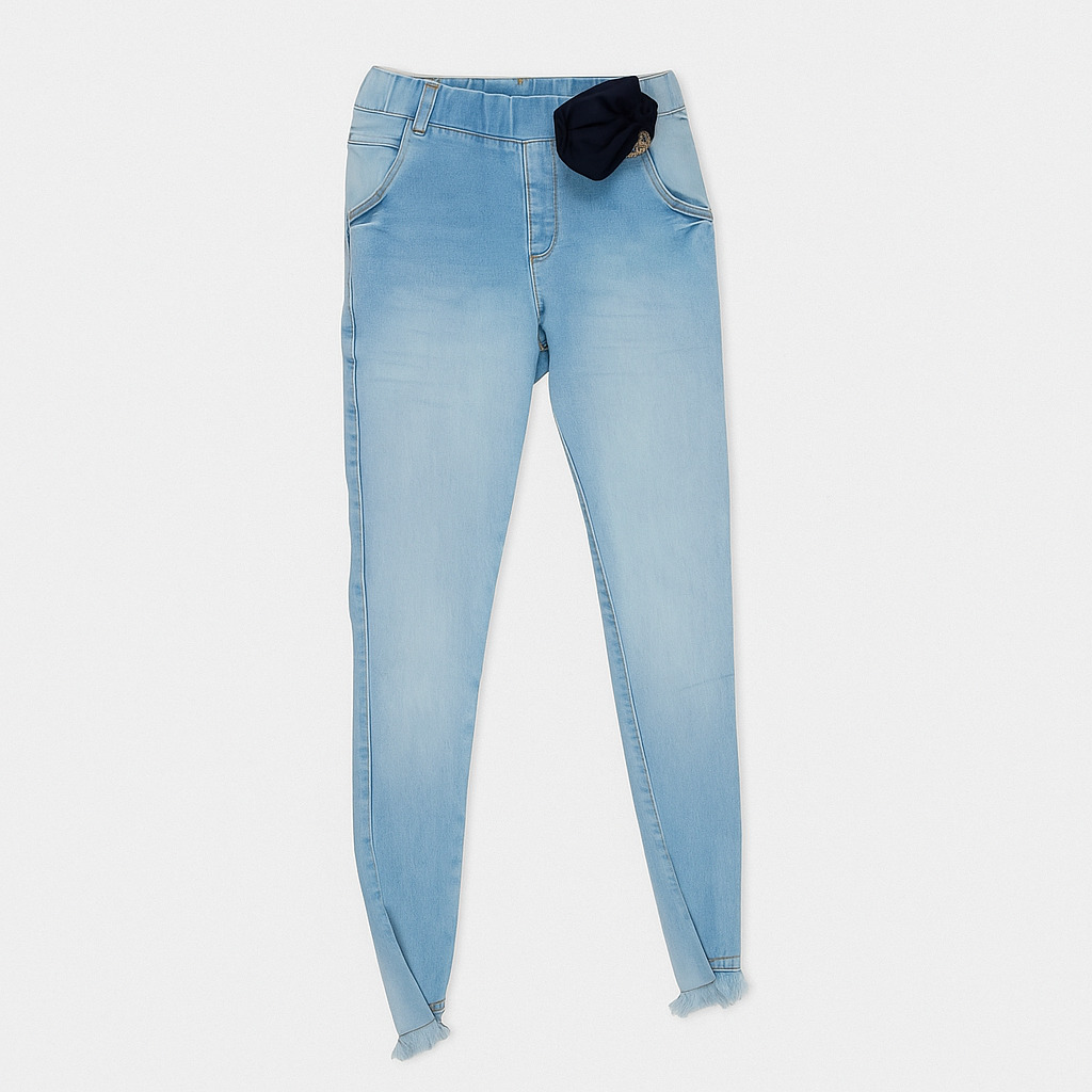 Jean para niña Rideri color azul claro
