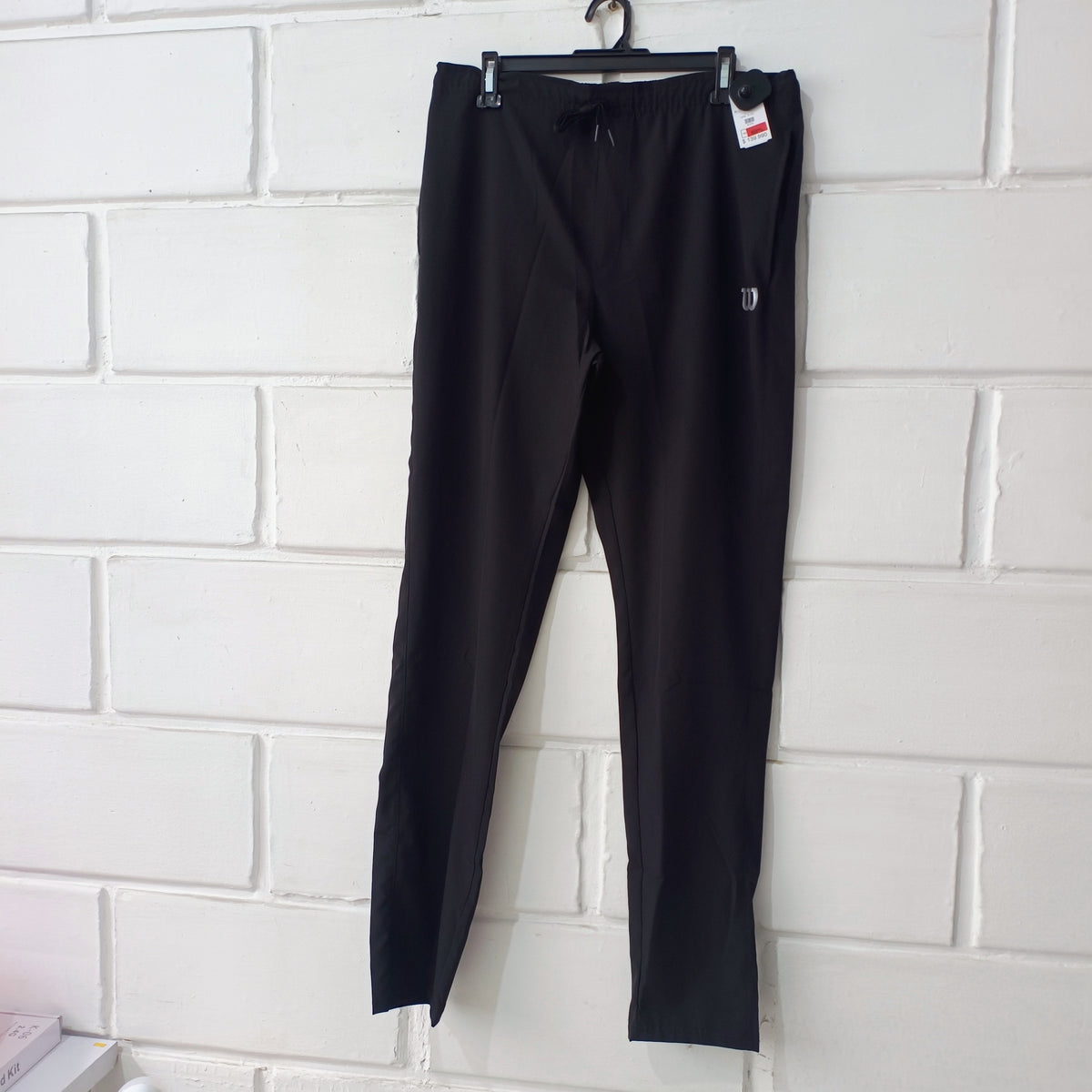 Jogger Liso Wilson Hombre Negro Talla L