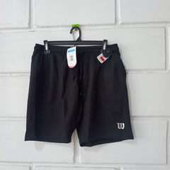Pantaloneta Wilson Hombre Negra Oscura Talla M