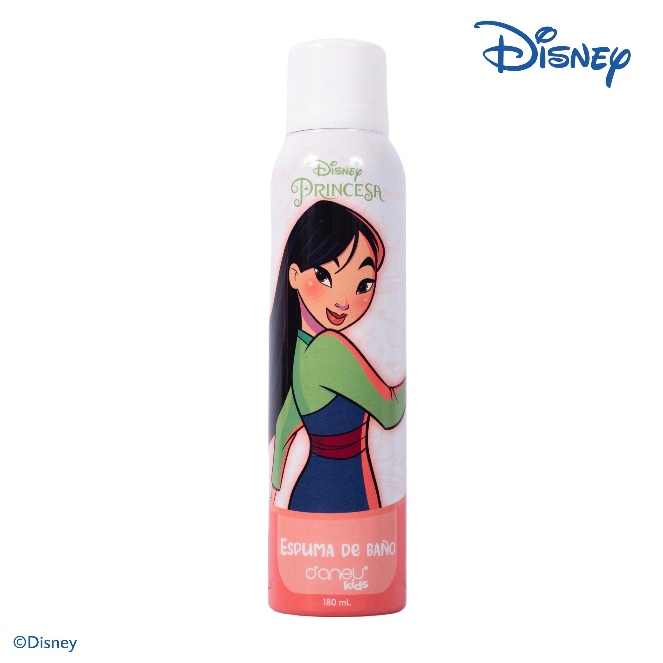 ESPUMA PARA  BAÑO KIDS PRINCESA MULAN DISNEY