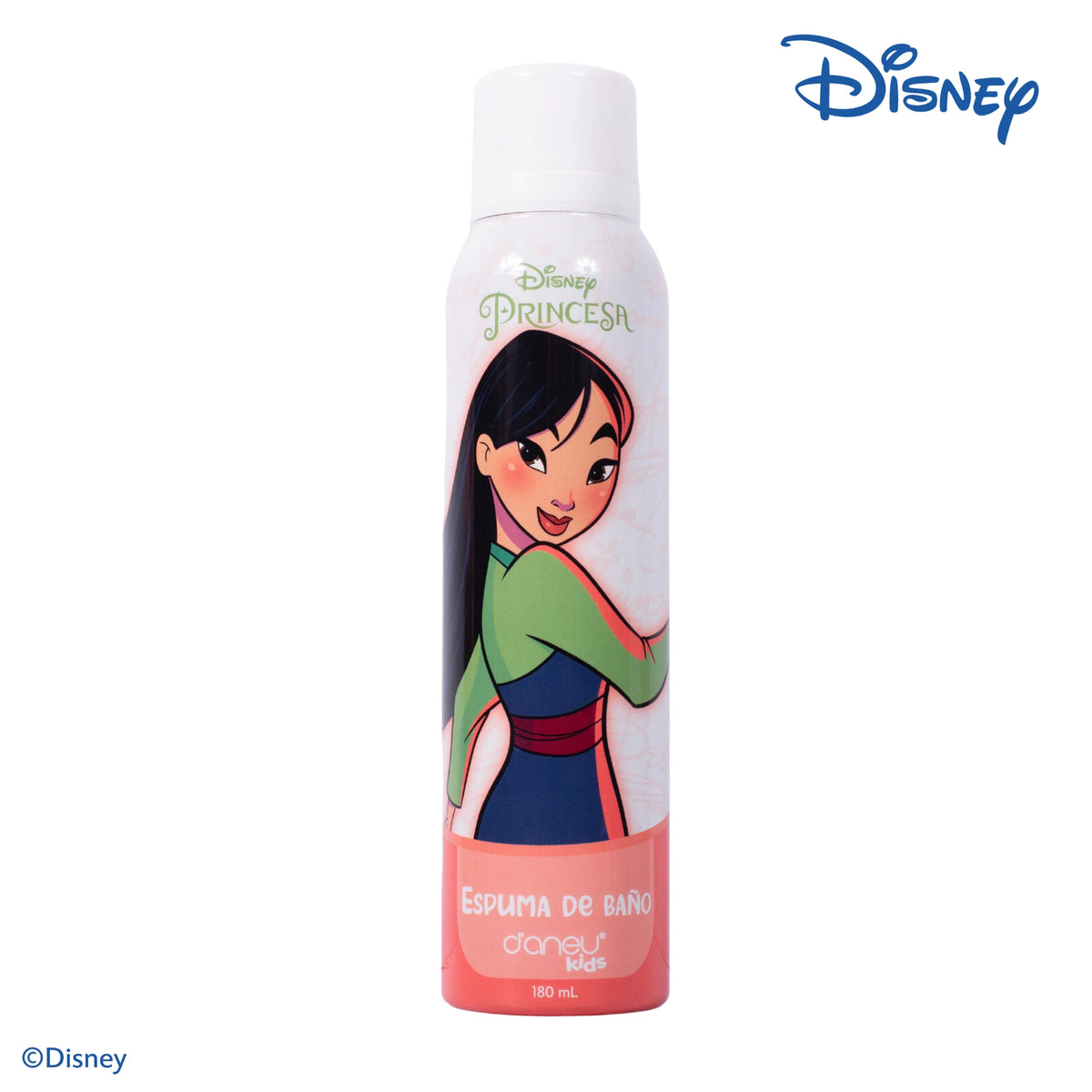 ESPUMA PARA  BAÑO KIDS PRINCESA MULAN DISNEY